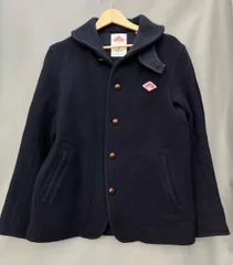 コート DANTON ダントン ウールモッサジャケット コート ネイビー サイズ40 メンズ