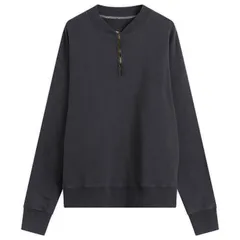 マルタンマルジェラ メンズ アウター パーカー・スウェット シャツ Maison Margiela Zip Neck Washed Sweatshirt Vintage Carbonのサムネイル