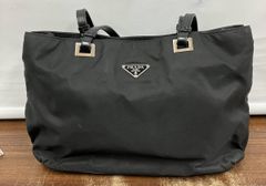 や*み様 正規PRADA バッグ ナイロン レザー ブラック 保存袋