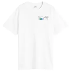 スポーティ アンド リッチ レディース トップス Tシャツ Sporty Rich Invitational TShirt White ホワイトのサムネイル