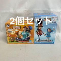 미개봉 이치 반 쿠지 원피스 이모셔널 스토리즈 2D상 라스트원상 피규어 2개 세트 SF3C25 c099
