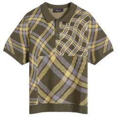 ダイム メンズ トップス ポロシャツ Dime Antique Polo Brown Multi ブラウンのサムネイル