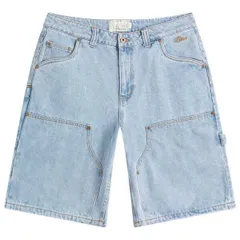 ダイム メンズ ボトムス ハーフパンツ・ショーツ ショートパンツ デニム Dime Carpenter Denim Shorts Blue Washed ブルーのサムネイル