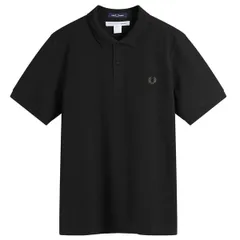 【送料無料】 コム・デ・ギャルソン メンズ ポロシャツ トップス Comme des Garcons SHIRT x Fred Perry Back Print Polo Blackのサムネイル