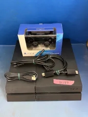 SONY　PlayStation4（プレイステーション4）　PS4　ホワイト　HDD500GB　CUH-1200A　中古（システム初期化済、ゲームできました、傷汚れあり）