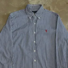 S ポロラルフローレン クラシックフィット ストライプ シャツ