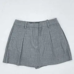 ZARA　ザラ　プリーツミニスカート・キュロット　グレー　XSサイズ　□□