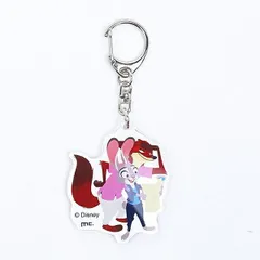 ディズニー ズートピア ニック＆ジュディ アクリルキーホルダー 日本製 Disney