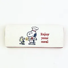 スヌーピー メガネケース レッド シェフシリーズ SNOOPYのサムネイル