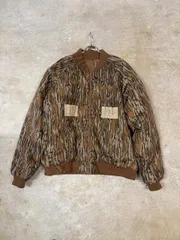 80's-90's Columbia MA-1タイプ　リバーシブルハンティングジャケット