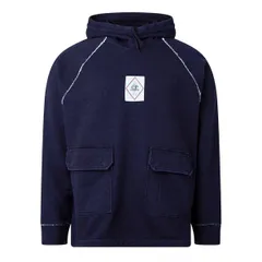シーピーカンパニー メンズ アウター パーカー・スウェット パーカー CP COMPANY CP Company Indigo Hoodie Denim D08 デニム