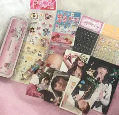 ゴー古文具ステッカー筆箱などまとめ