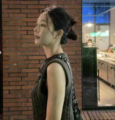 ZARA ザラ カーキ色 ニット ベスト トップス