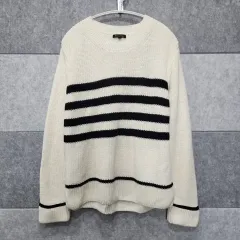 マッシモ ドゥッティ レディース コットン ラウンド ニット (サイズ M)