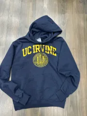 チャンピオン UCI アーバイン フードTシャツ ネイビー 옐로우 S