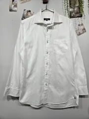 バーバリー 白 シャツ BURBERRY BLACK LABEL