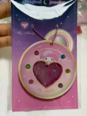 マイメロディ スライド キーホルダー ミラー