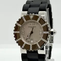 Chaumet ショーメ クラスワン 622-21547 ベージュ QZ レディース ダイヤベゼル 腕時計のサムネイル