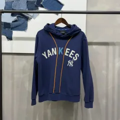 (95) MLB ニューヨーク・ヤンキース ストリート プリンティング ネイビー フーディー