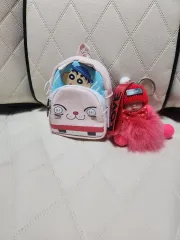 クレヨンしんちゃん ミニ バックパック + ぬいぐるみ キーホルダー セット 出品