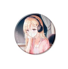 綾瀬沙季誕生日記念 義妹生活オンラインくじ D賞 缶バッジ D-12 缶バッジ 2巻口絵イラスト 義妹生活 綾瀬 沙季 缶バッジ 缶バッチ