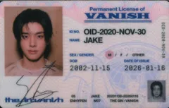 ENHYPEN FUGITIVES Ver. JAKE THE SIN:VANISH