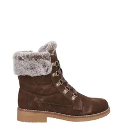 ハッシュパピー レディース シューズ ブーツ・レインブーツ Hush Puppies Florence Mid Boot Chocolate チョコレートのサムネイル