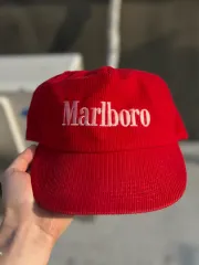 90S Marlboro ヴィンテージ マルボロ コーデュロイ 帽子