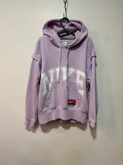 ナイキ チーム フードTシャツ ラベンダー M