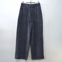 FW新作) アウトポケット コーデュロイ ワイド パンツ 4color