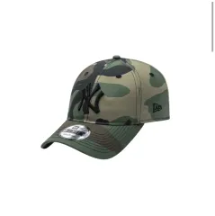 ニューエラ MLB ニューヨーク・ヤンキース ベーシック アンストラクチャー ウッドランド カモ 帽子