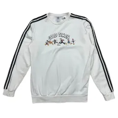 アディダスXディズニー スウェットシャツ トレーナー 白 XL