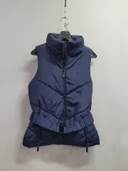 S)ザラ ネイビー ダウンベスト レディース