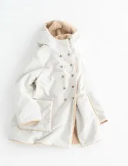 TIGER BROCANT フードコート アイボリー