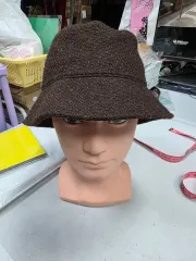 ブラウン バケットハット