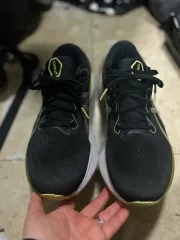 アシックス ゲル カヤノ 30 ランニングシューズ ブラック/ライム 270cm ワイド