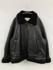 Ray BEAMS レイビームス レザージャケット 0 ブラック