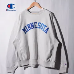 チャンピオン Champion プレミアム リバースウィーブ PREMIUM REVERSE WEAVE スウェット XL 相当 グレー カレッジ 00s ミネソタ MINESOTA ストリート アメカジ オーバーサイズ 古着 A177