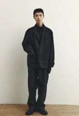 WOOL SILK NEP BELTED PANTS コルニエ　Lサイズ WOOL SILK NEP BELTED PANTS コルニエ Lサイズ - メルカリ