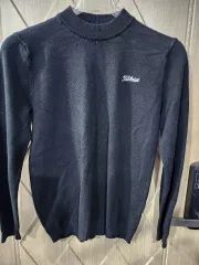 タイトリスト ブラック ゴルフ ニット 長袖