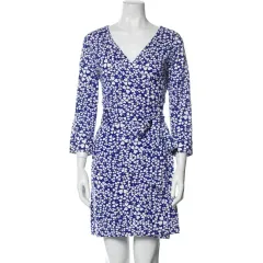 DVF ダイアン フォン ファステンバーグ 44-55 ラップワンピース ドレス W-ONEPIECE-223