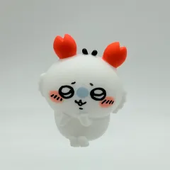ちいかわ 花 カニ ソフトビニール フィギュア マスコット 3弾 モモンガ (25)