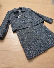 (セットアップ)カール・ラガーフェルド ツイードジャケット + ONE PIECE セット