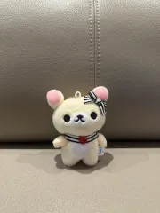 リラックマ リボン ポイント ぬいぐるみ キーホルダー 10cm (ぬいぐるみガチャ 重複)