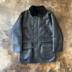 日本 ヴィンテージ ムートン コート