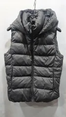 日本版 UNIQLO ダウン フード ベスト L sr8