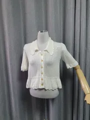 ぺプラム プチ L エル 編みニット