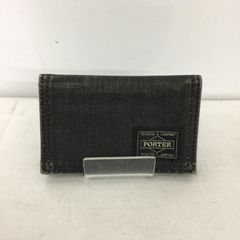 PORTER ネイビー レザー 名刺入れ - メルカリ