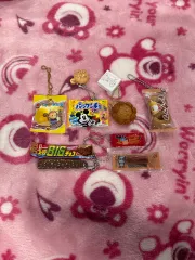 食玩ガチャミニチュアお菓子キーホルダーセット7個