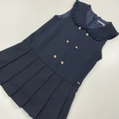 130 ネイビー カラ ONE PIECE